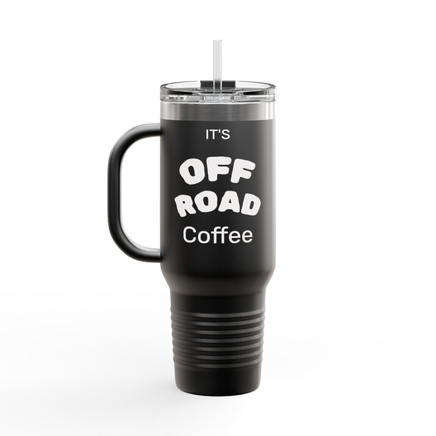 Truckin Off Road Insulated Travel Mug - 40oz Mug for Adventure Lovers, Road Trip Coffee Cup, Outdoor Camping Drinkware, Perfect Gift for Him