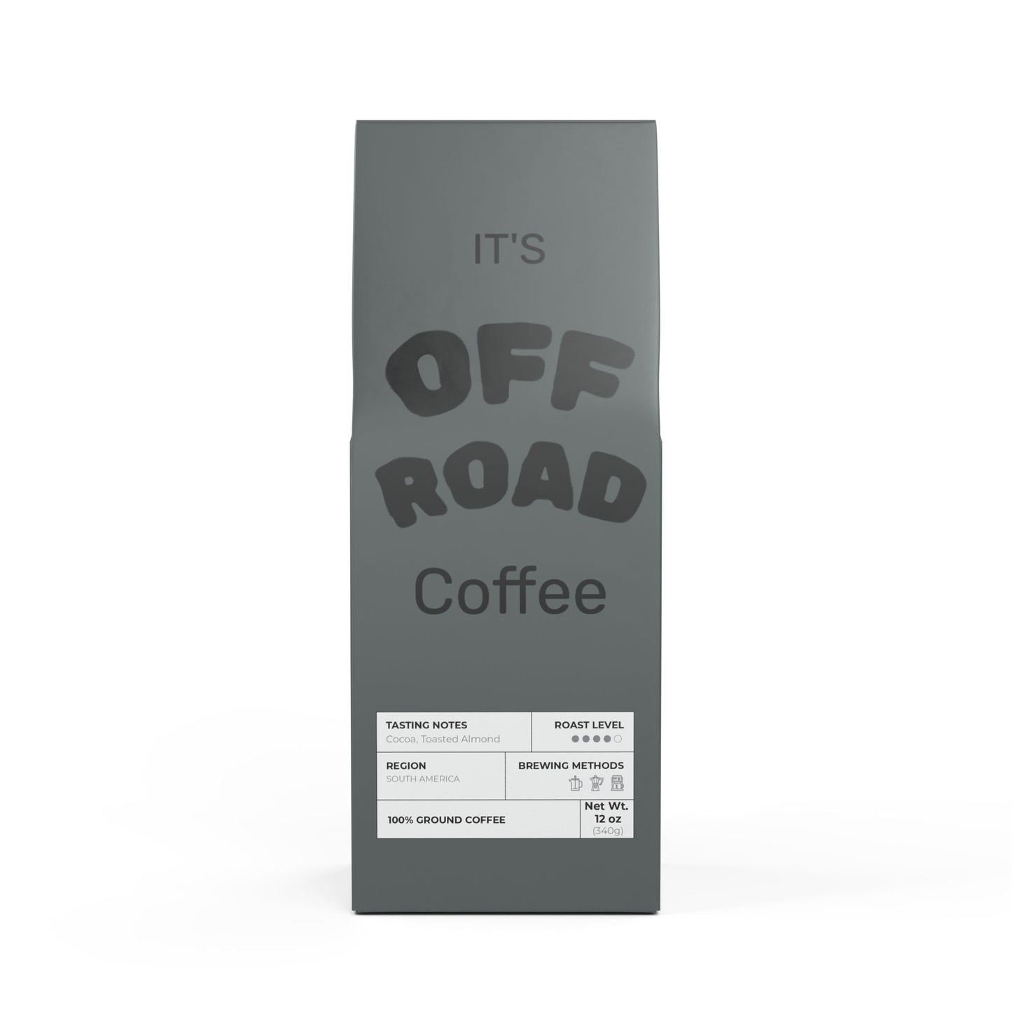 Off-Road Cascades Coffee Blend (Medium-Dark Roast)