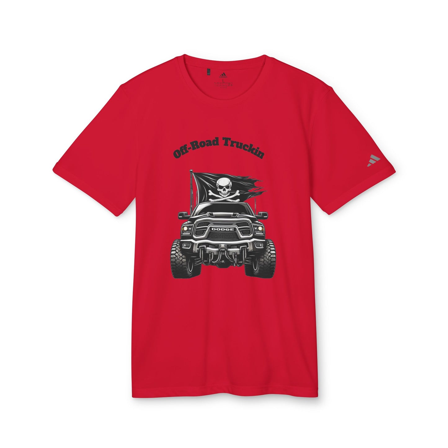 Off-Road Truckin Unisex Sport T-Shirt - Black Jeep Squadron Design