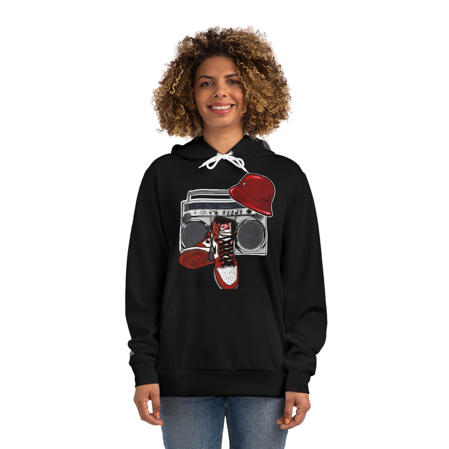 Old School Hoodie - Black