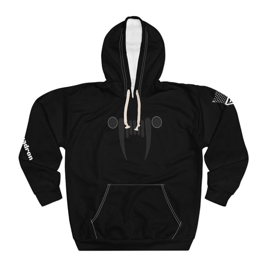 Black Jeep Squadron Unisex Pullover Hoodie (AOP)
