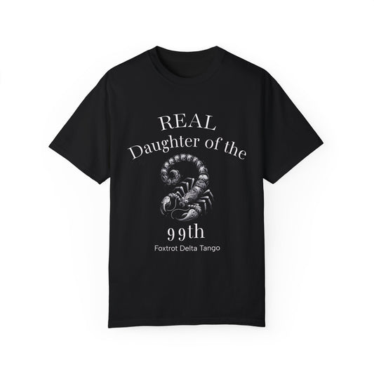 Real Daughter of the 99th Garment-Dyed T-Shirt | Casual Military Apparel