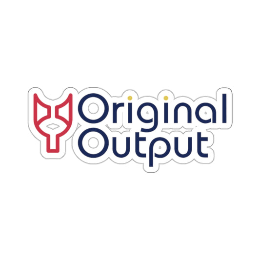 Original Output Kiss-Cut Stickers