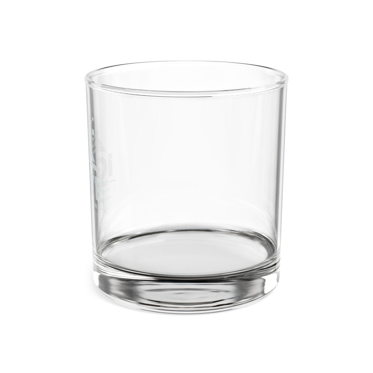 Engraved 10.5 oz Whiskey Glass — Ignite Logo Crystal Rocks Glass, Personalized Bar Gift