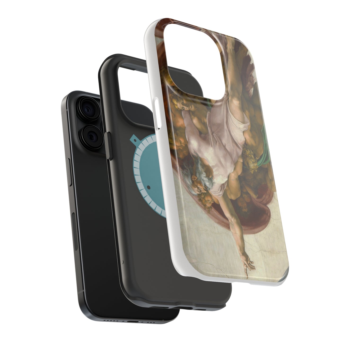 Michelangelo's "The Creation of Adam" MagSafe Tough Cases for iPhone