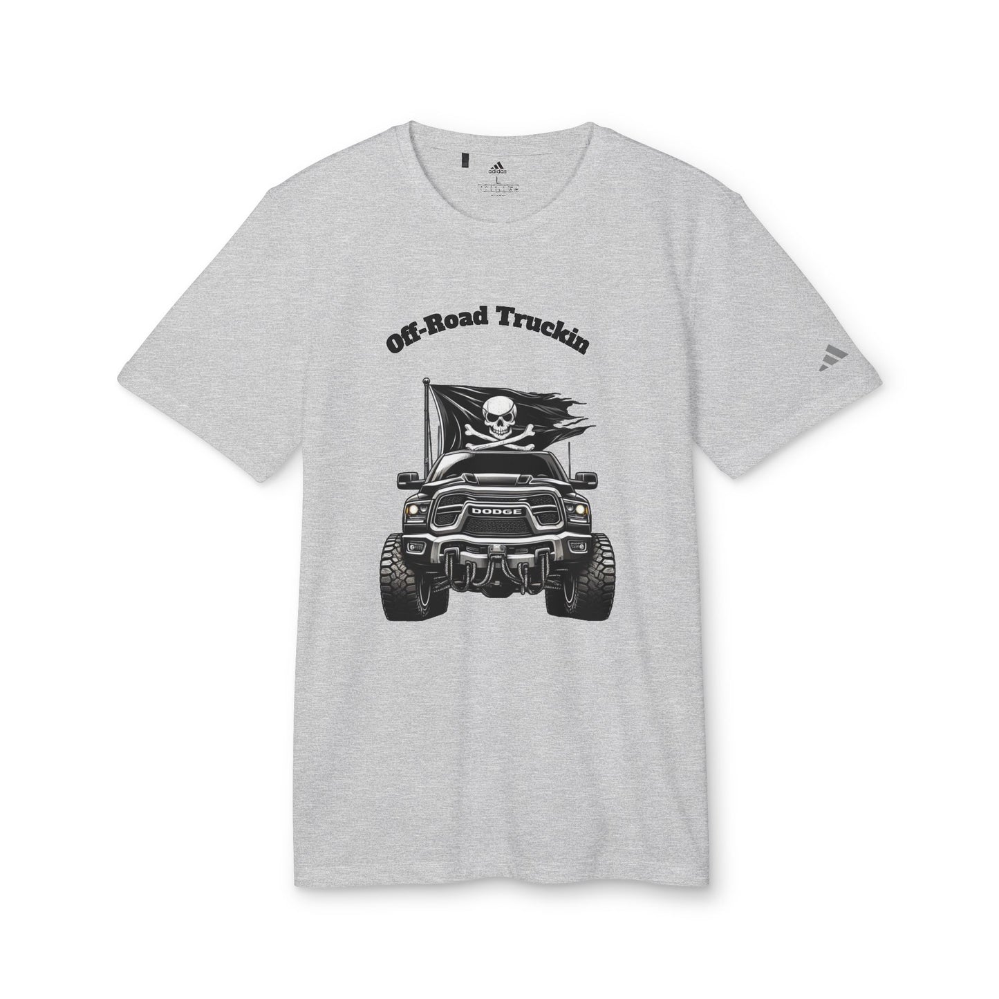 Off-Road Truckin Unisex Sport T-Shirt - Black Jeep Squadron Design