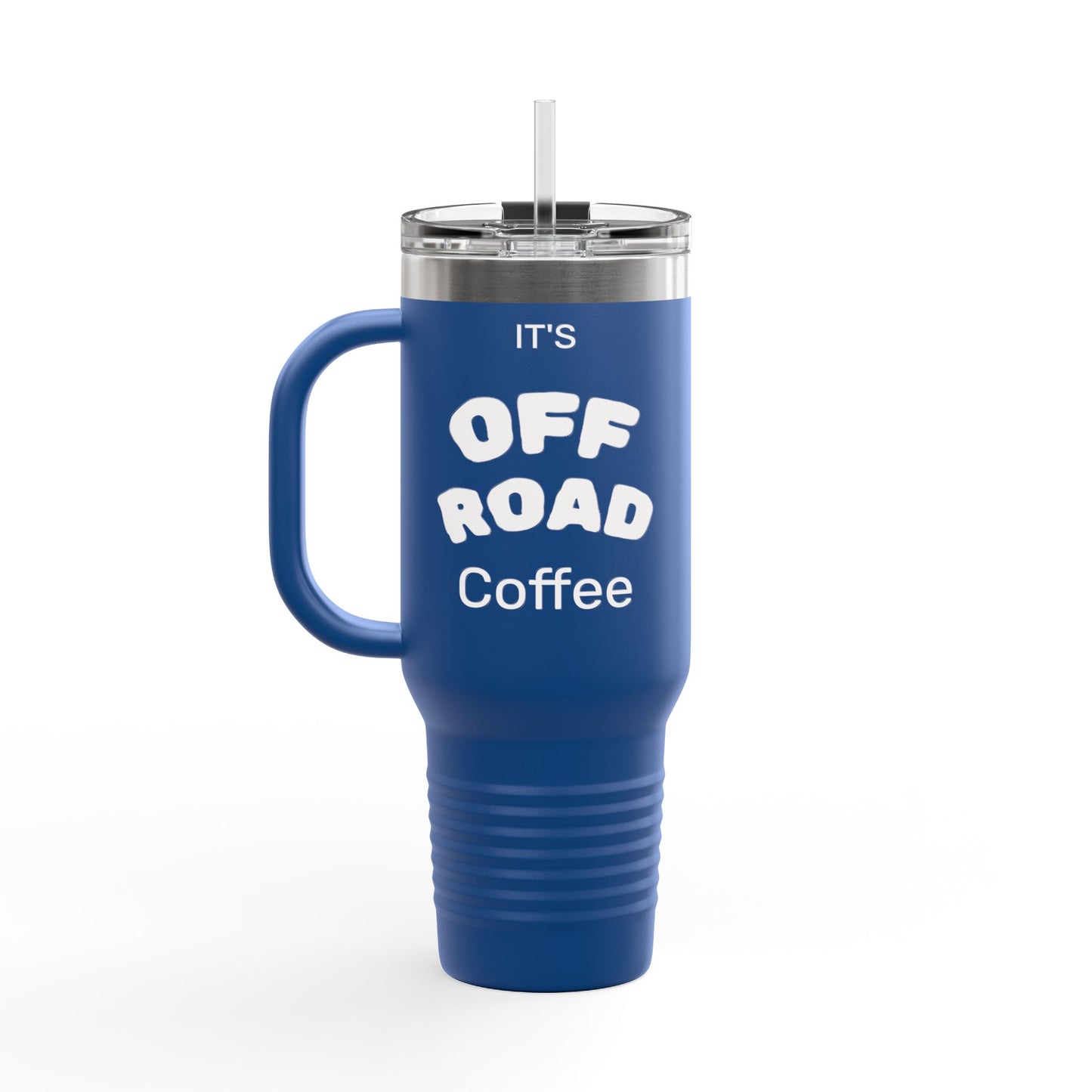 Truckin Off Road Insulated Travel Mug - 40oz Mug for Adventure Lovers, Road Trip Coffee Cup, Outdoor Camping Drinkware, Perfect Gift for Him