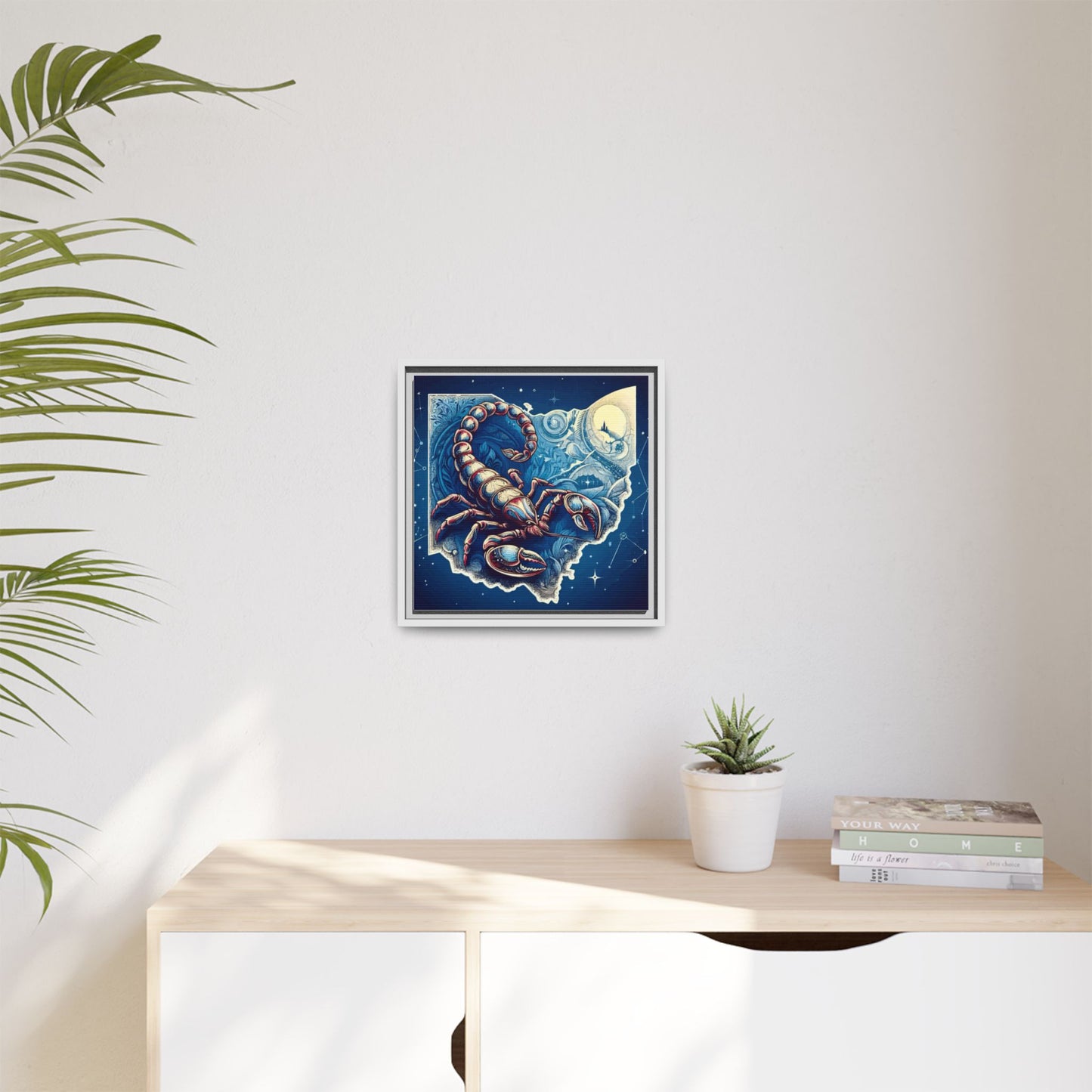 Framed Canvas Print - Ohio Scorpion Discovery