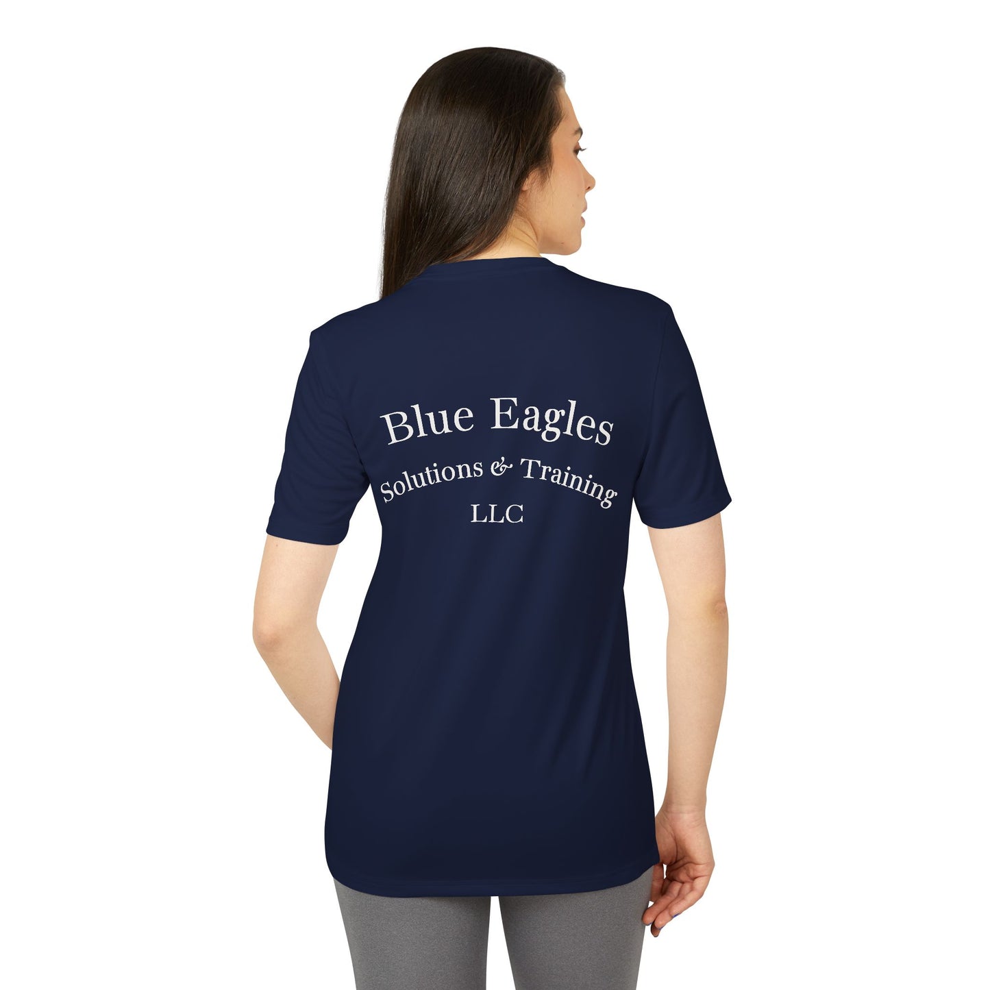 Blue Eagle Unisex Sport T-Shirt with Blue Eagles Design, Athletic Tee for Training, Workout Top, Gift for Sports Lovers, Casual Wear