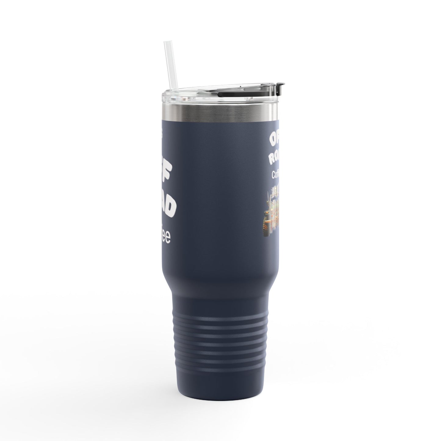 Off Road Insulated Travel Mug - 40oz Mug for Adventure Lovers, Road Trip Coffee Cup, Outdoor Camping Drinkware, Perfect Gift for Him