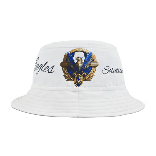 Elevated Blue Bucket Hat 2 | Stylish Apparel for Summer Adventures, Gift for Graduations, Festivals, Sports Events, Outdoors