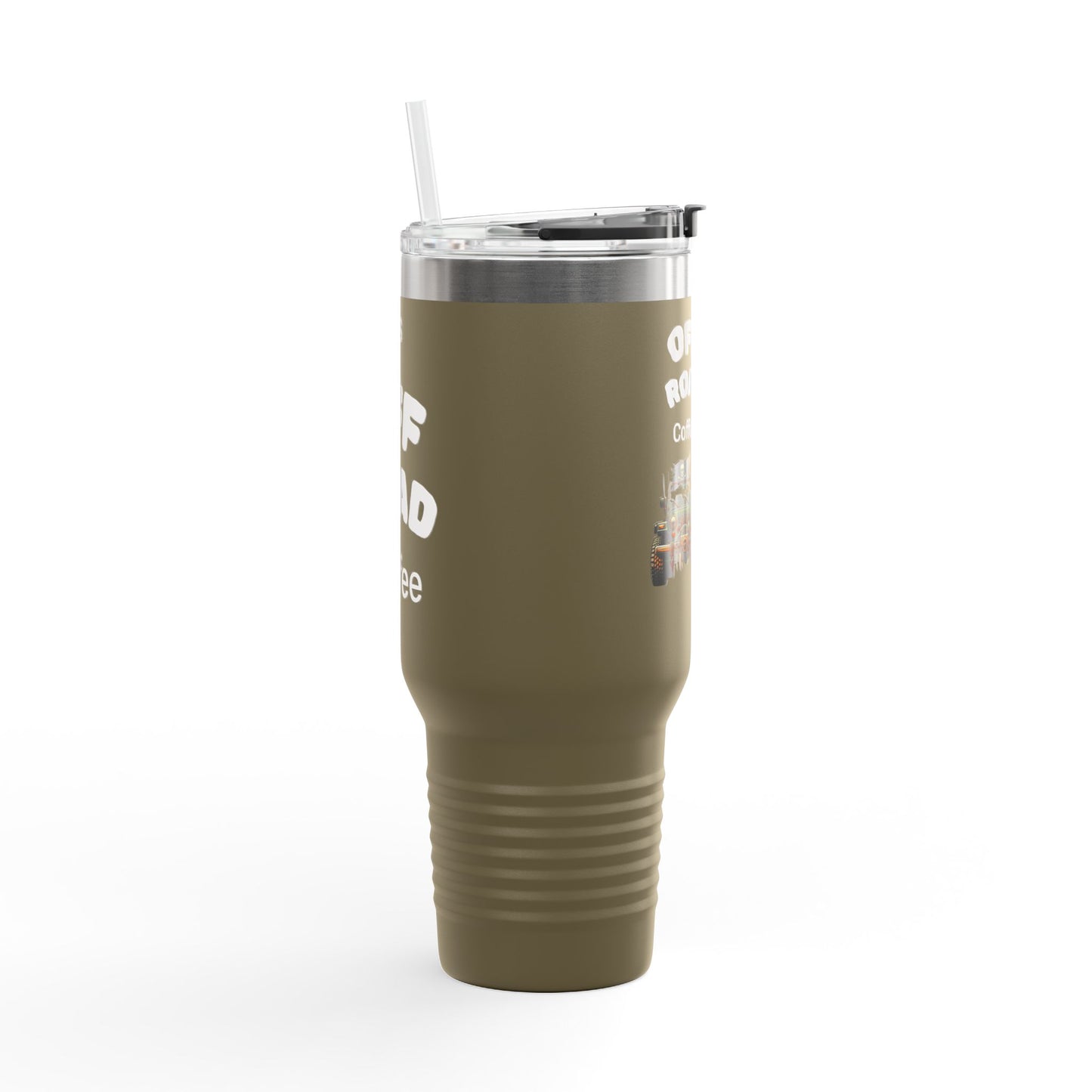 Off Road Insulated Travel Mug - 40oz Mug for Adventure Lovers, Road Trip Coffee Cup, Outdoor Camping Drinkware, Perfect Gift for Him