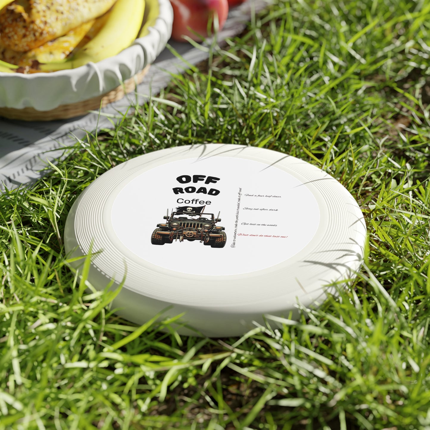 Off-Road Coffee Frisbee, Fun Outdoor Game, Unique Gift for Active Friends, Backyard BBQ, Picnic Essentials, Summer Playtime