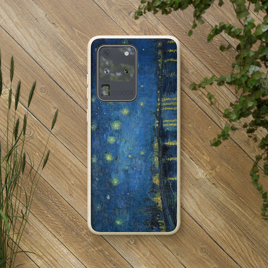 Van Gogh's "Starry Night Over the Rhone" Biodegradable Cases for iPhone and Samsung Galaxy