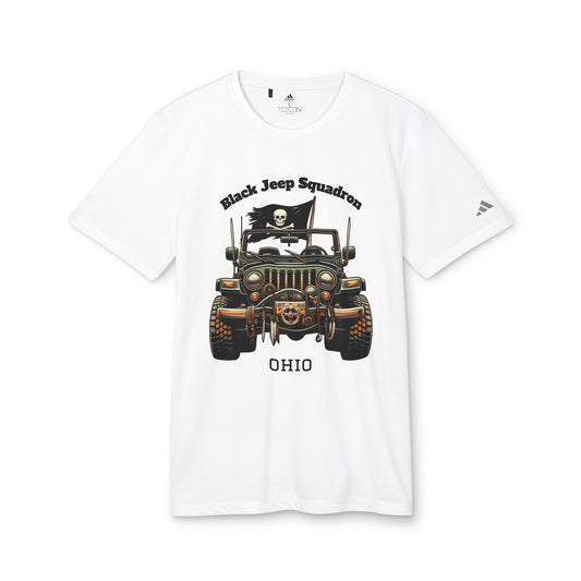 Adventure-Ready Unisex Sport T-Shirt - Black Jeep Squadron Design