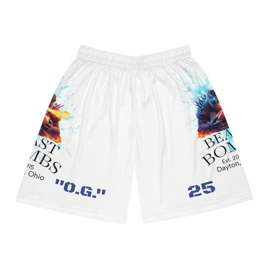 Beast Bombs Football Warmup Shorts