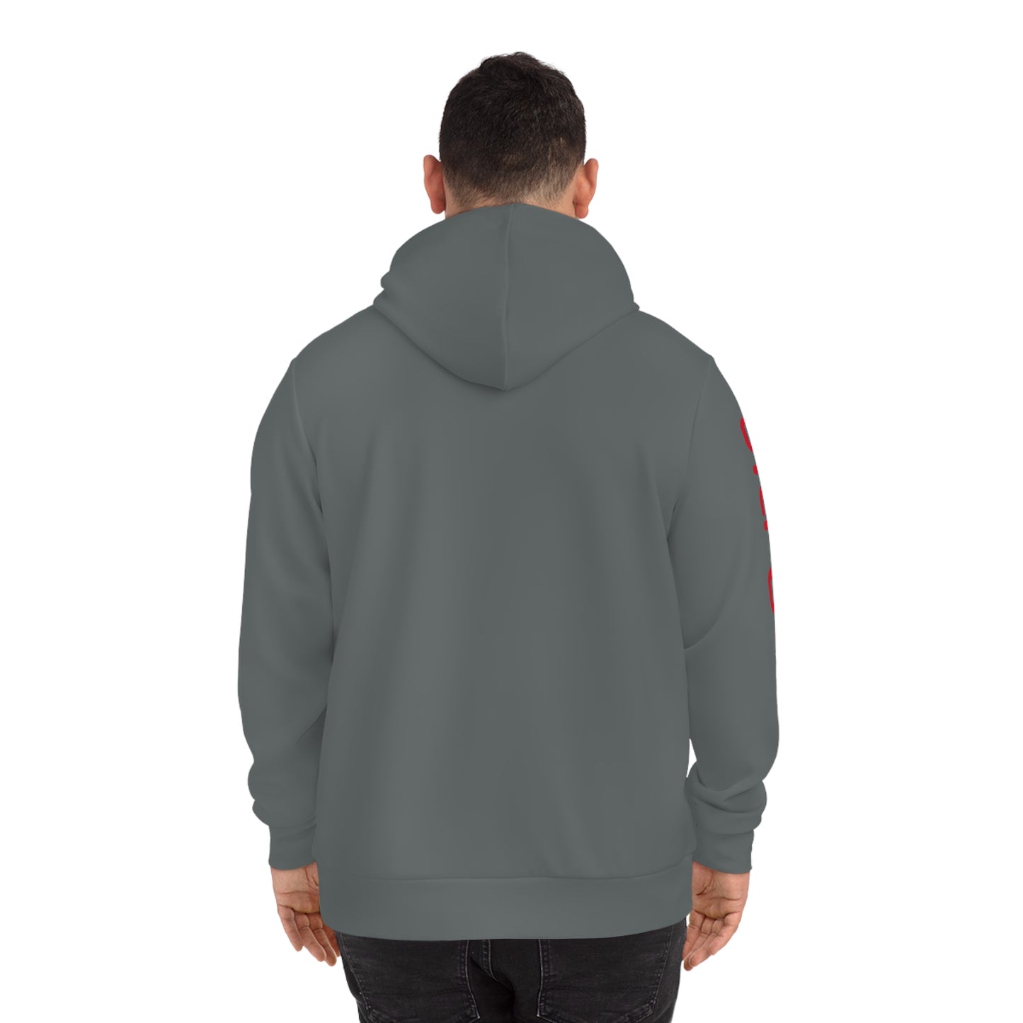 Old School PMYC - Grey Fashion Hoodie (AOP)