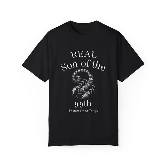 Real Son of the 99th Garment-Dyed T-Shirt | Casual Military Apparel