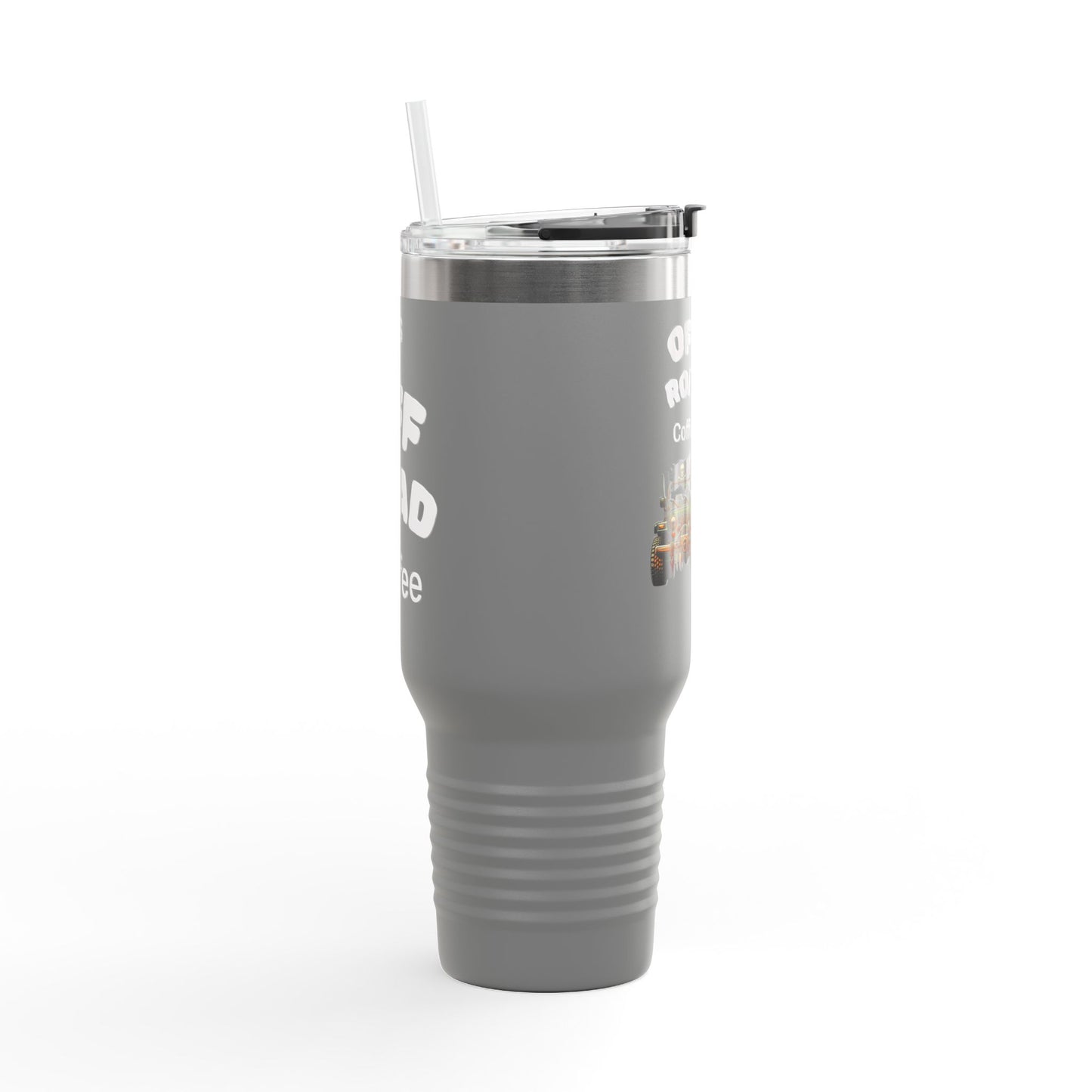 Off Road Insulated Travel Mug - 40oz Mug for Adventure Lovers, Road Trip Coffee Cup, Outdoor Camping Drinkware, Perfect Gift for Him
