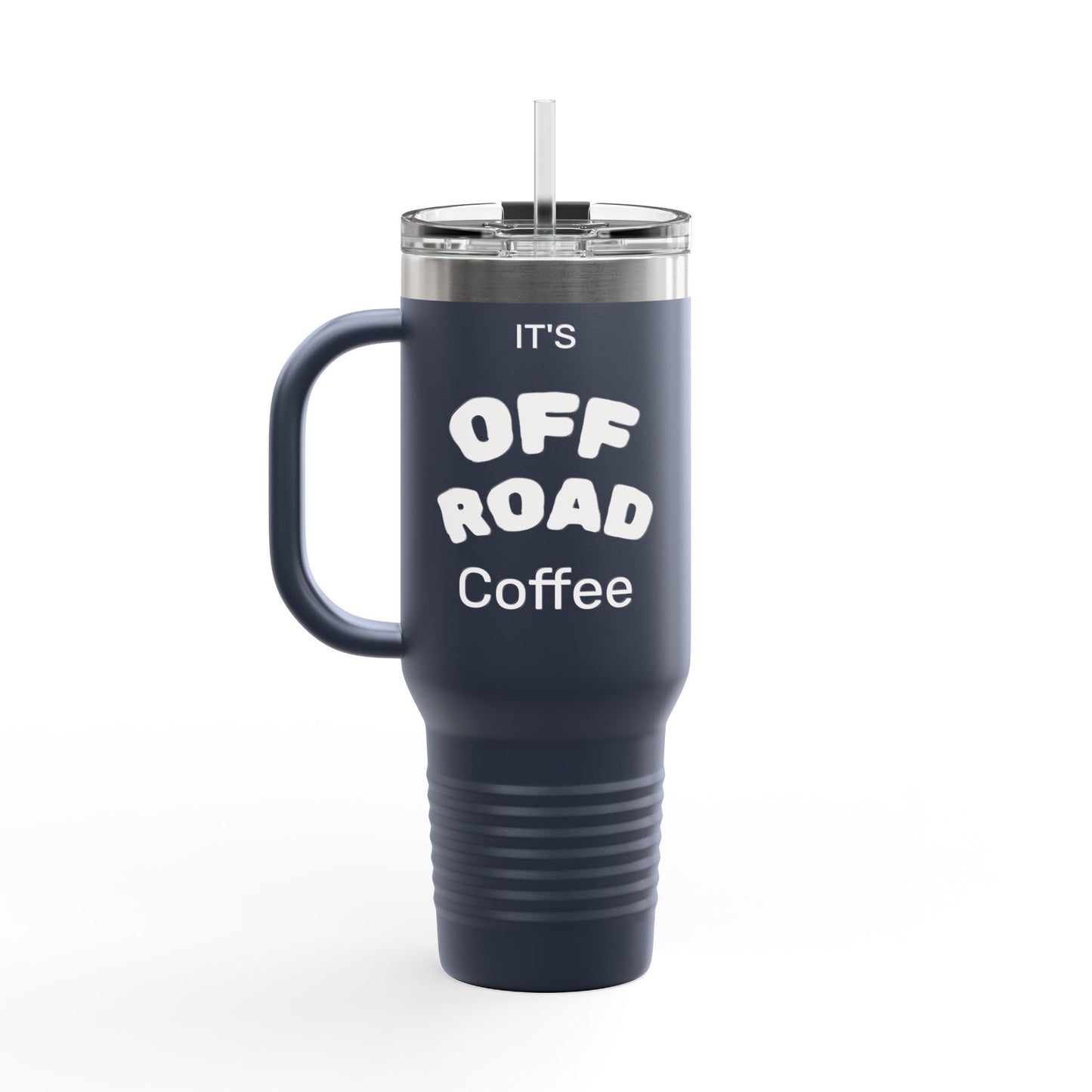 Truckin Off Road Insulated Travel Mug - 40oz Mug for Adventure Lovers, Road Trip Coffee Cup, Outdoor Camping Drinkware, Perfect Gift for Him