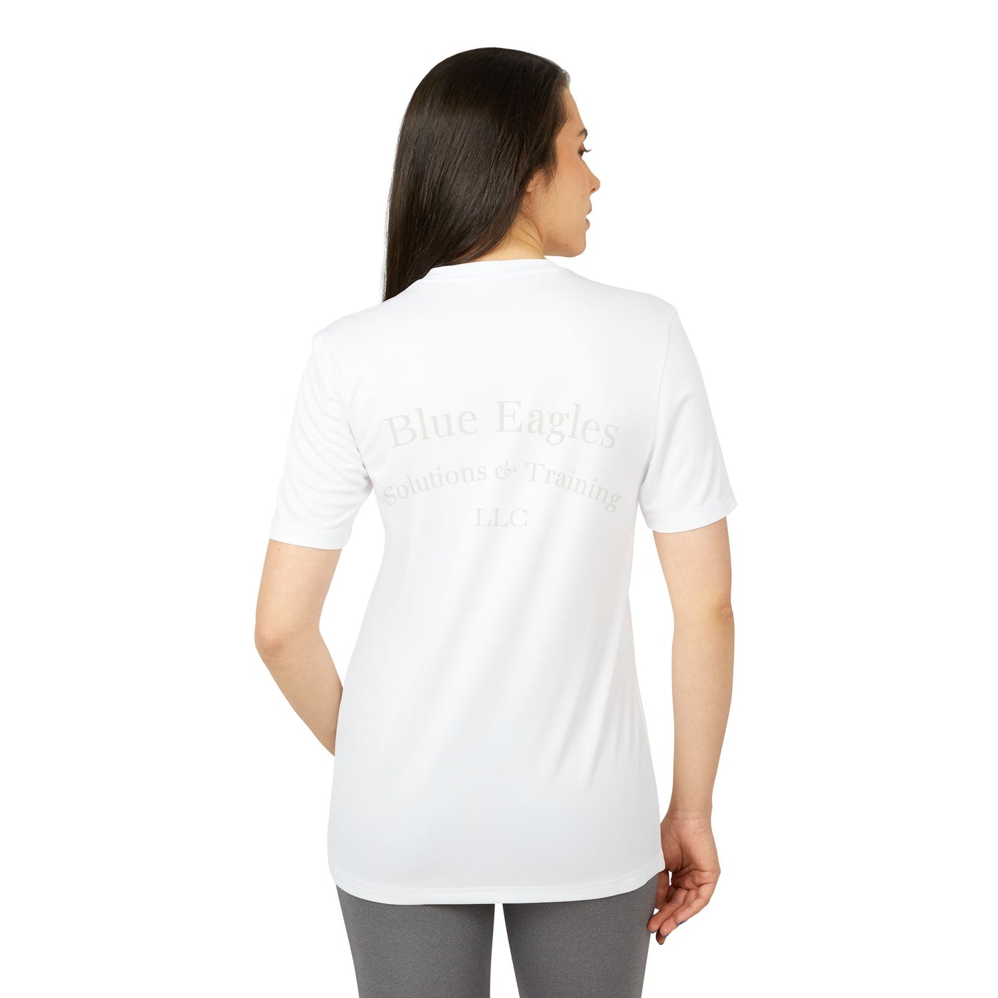 Blue Eagle Unisex Sport T-Shirt with Blue Eagles Design, Athletic Tee for Training, Workout Top, Gift for Sports Lovers, Casual Wear