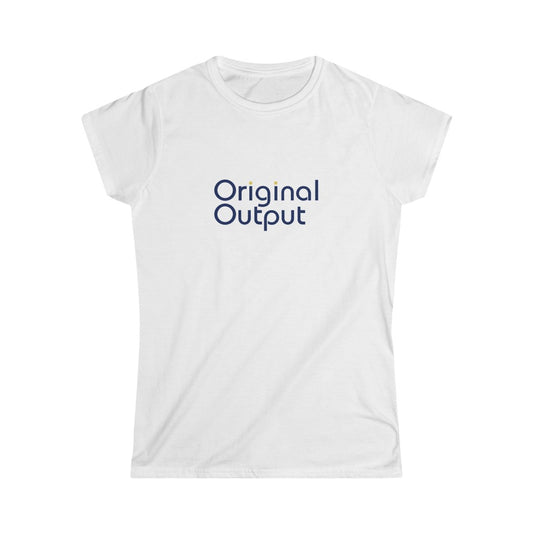 Original Output Women's Softstyle Tee