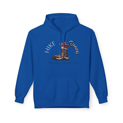 Queen Inspiration Fleece Hoodie, Cozy Unisex Sweatshirt for Empowerment, Mother’s Day Gift, Birthday Gift, Casual Wear