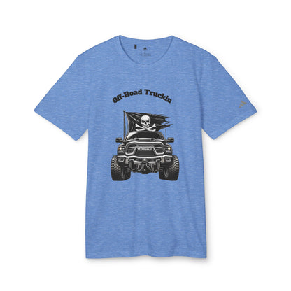 Off-Road Truckin Unisex Sport T-Shirt - Black Jeep Squadron Design