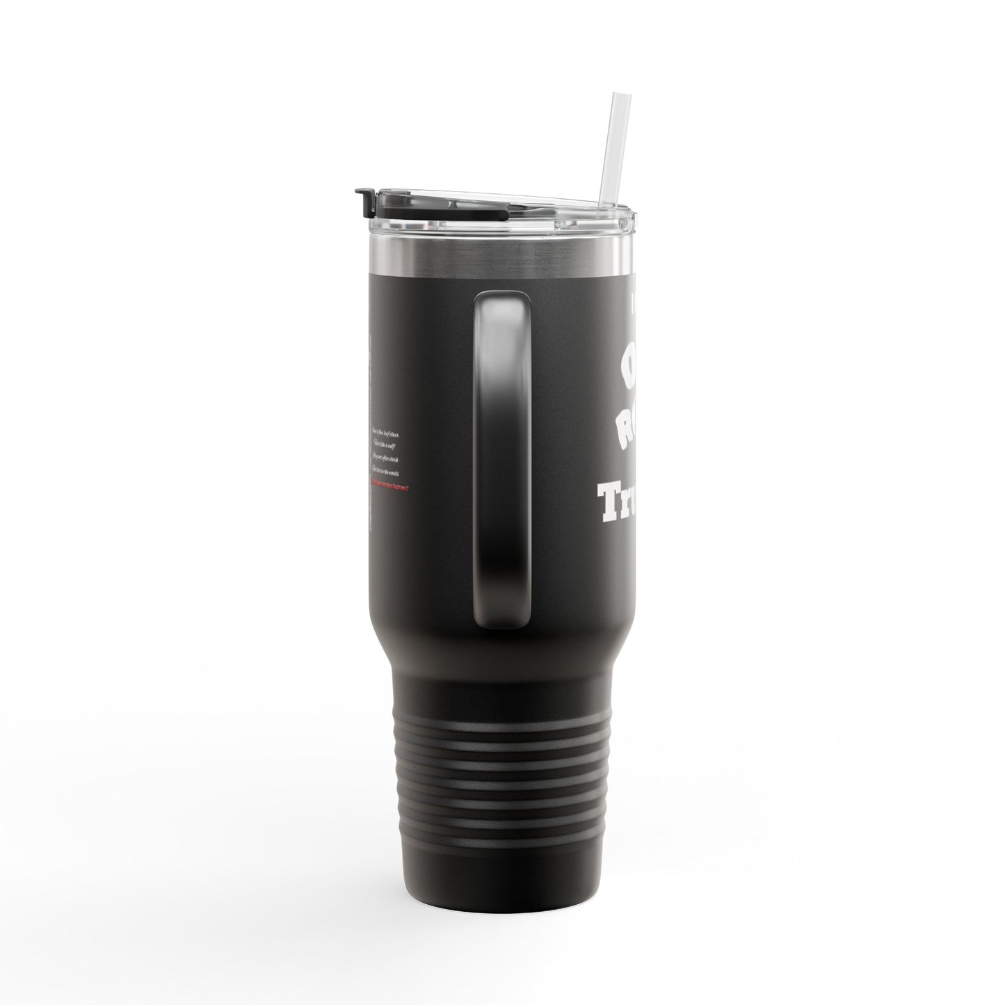 I Love Truckin Off Road Insulated Travel Mug - 40oz Mug for Adventure Lovers, Road Trip Coffee Cup, Outdoor Camping Drinkware, Perfect Gift for Him