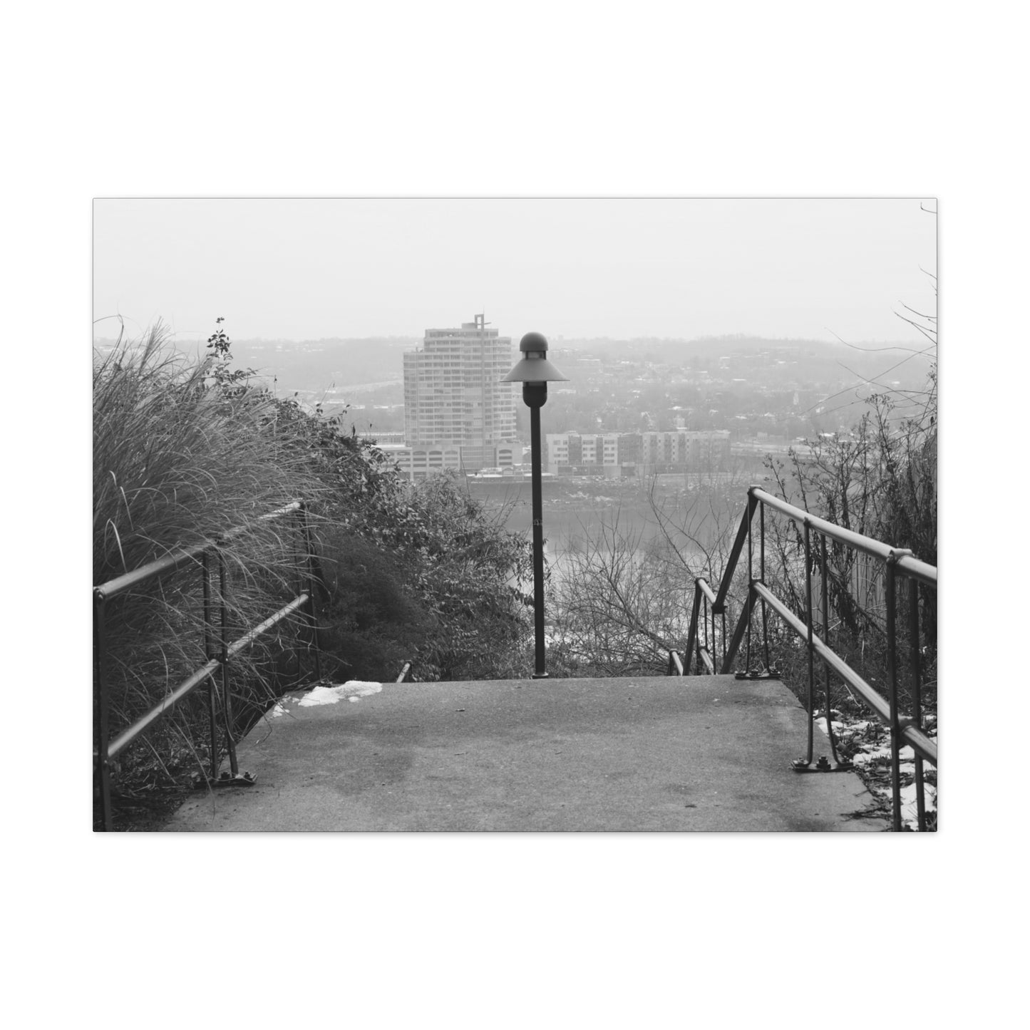 Cincinnati Winter Canvas Print — "Cincinnati in the winter is beautiful"