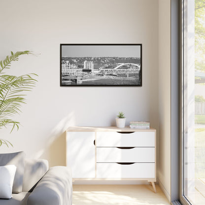 Bridges of the Natti— Black & White Cityscape Wall Art