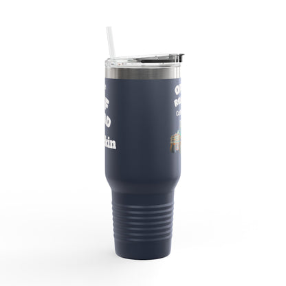 I Love Truckin Off Road Insulated Travel Mug - 40oz Mug for Adventure Lovers, Road Trip Coffee Cup, Outdoor Camping Drinkware, Perfect Gift for Him