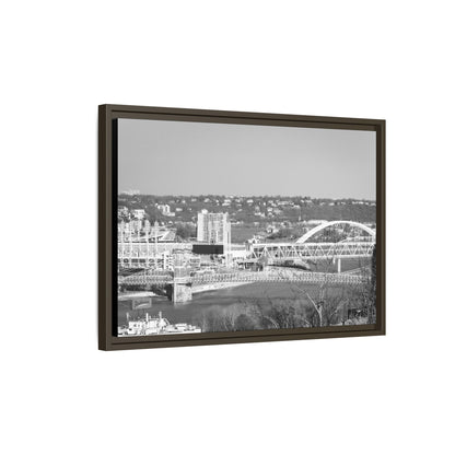 Bridges of the Natti— Black & White Cityscape Wall Art