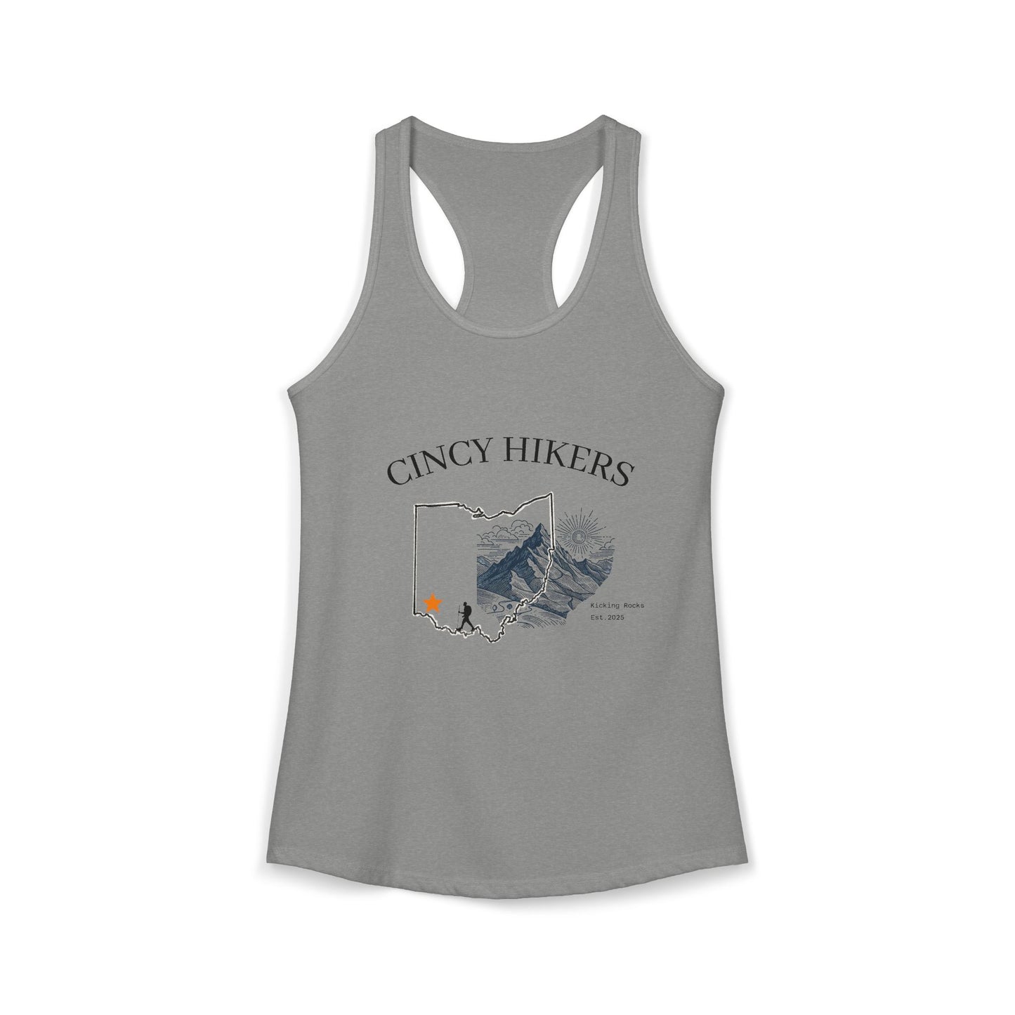 Cincy Hikers Women's Racerback Tank