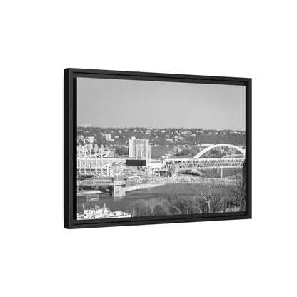 Bridges of the Natti— Black & White Cityscape Wall Art