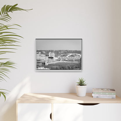 Bridges of the Natti— Black & White Cityscape Wall Art