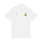 Embroidered Nautical Compass Polo — Men's Performance Golf Shirt