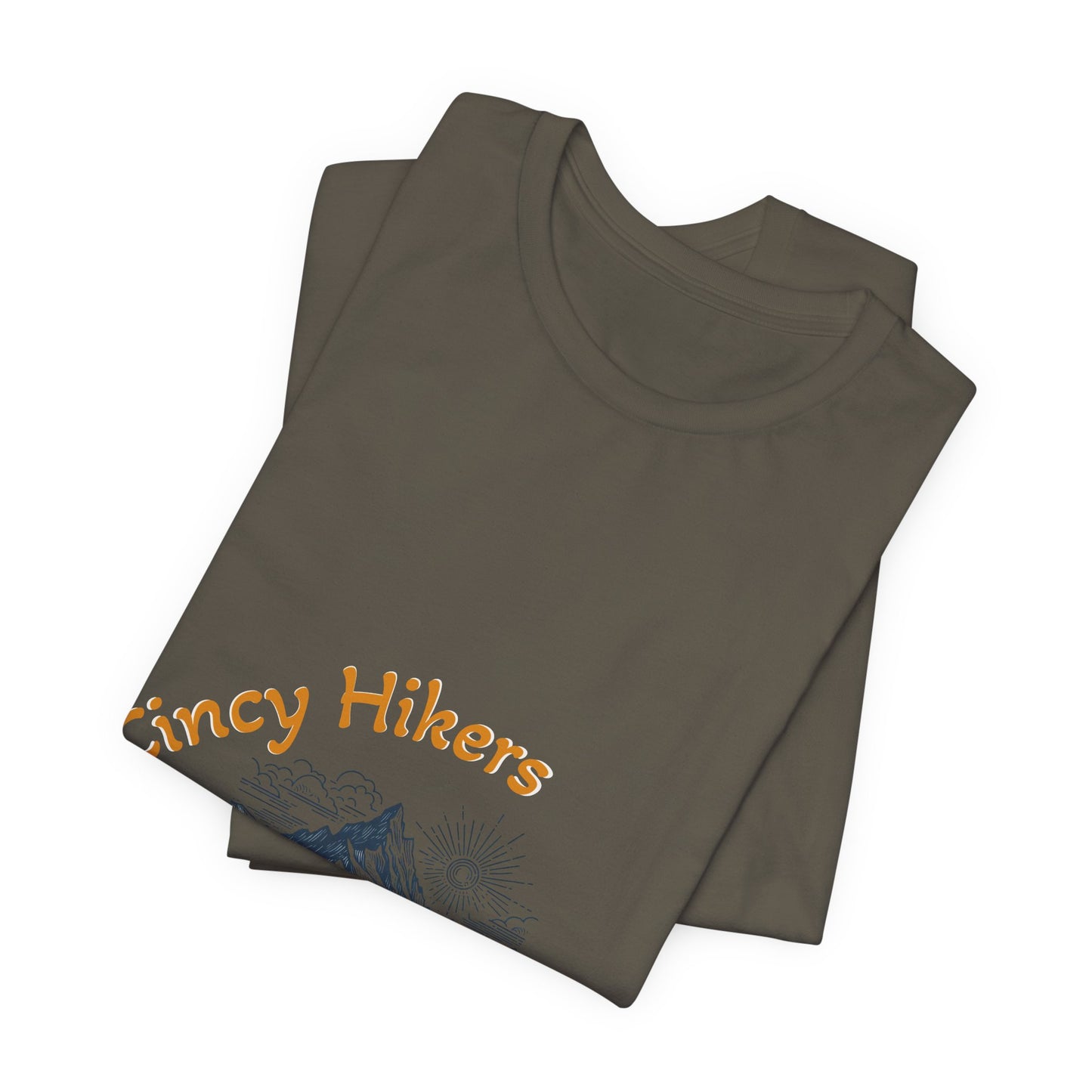 Cincy Hikers Mountain Tee — Scenic Trail Graphic T-Shirt