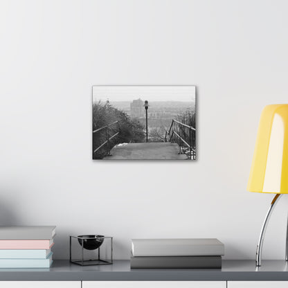 Cincinnati Winter Canvas Print — "Cincinnati in the winter is beautiful"