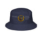 Blue Eagle Embroidered Bucket Hat with Motivational Quotes, Stylish Hat, Summer Accessory, Gift for Him/Her, Outdoor Bucket Hat