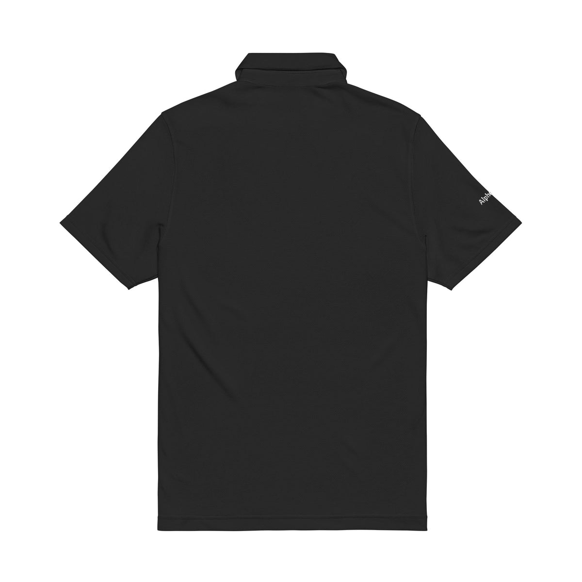 Embroidered Nautical Compass Polo — Men's Performance Golf Shirt