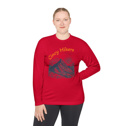 Cincy Hikers Unisex Lightweight Long Sleeve Tee | Perfect for Hiking, Outdoor Adventures, Camping, Gifts for Nature Lovers, Travel Wear