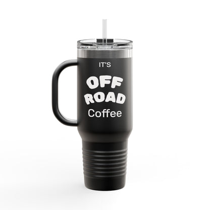 Truckin Off Road Insulated Travel Mug - 40oz Mug for Adventure Lovers, Road Trip Coffee Cup, Outdoor Camping Drinkware, Perfect Gift for Him