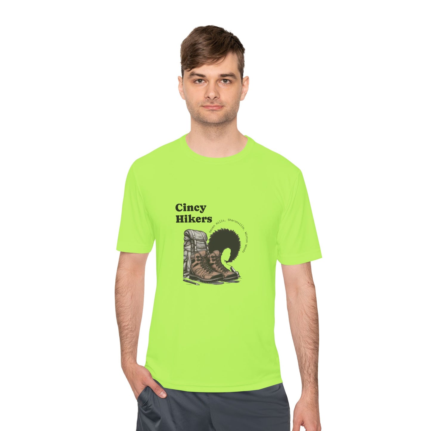 Cincy Hikers Moisture Wicking Lady Tee | Perfect for Outdoor Adventures, Hiking Gear, Gift for Hikers, Athletic Top, Casual Wear