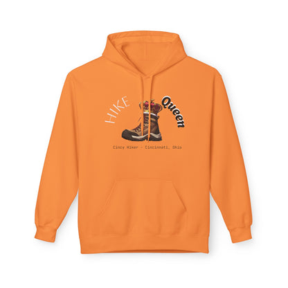 Queen Inspiration Fleece Hoodie, Cozy Unisex Sweatshirt for Empowerment, Mother’s Day Gift, Birthday Gift, Casual Wear