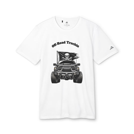 Off-Road Truckin Unisex Sport T-Shirt - Black Jeep Squadron Design