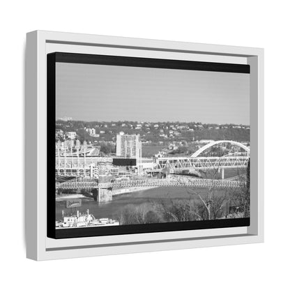 Bridges of the Natti— Black & White Cityscape Wall Art
