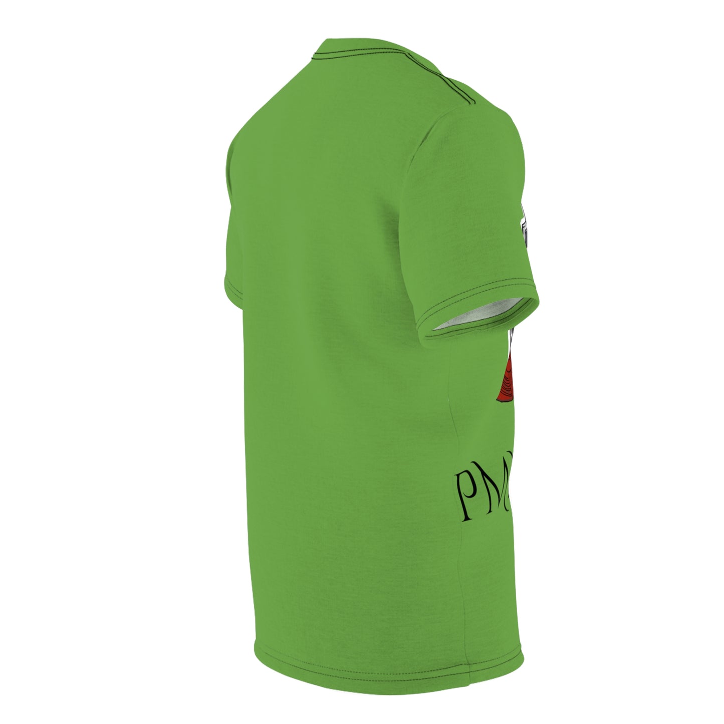 PMYC Old School Green Unisex Cut & Sew Tee (AOP)