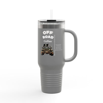 Off Road Insulated Travel Mug - 40oz Mug for Adventure Lovers, Road Trip Coffee Cup, Outdoor Camping Drinkware, Perfect Gift for Him