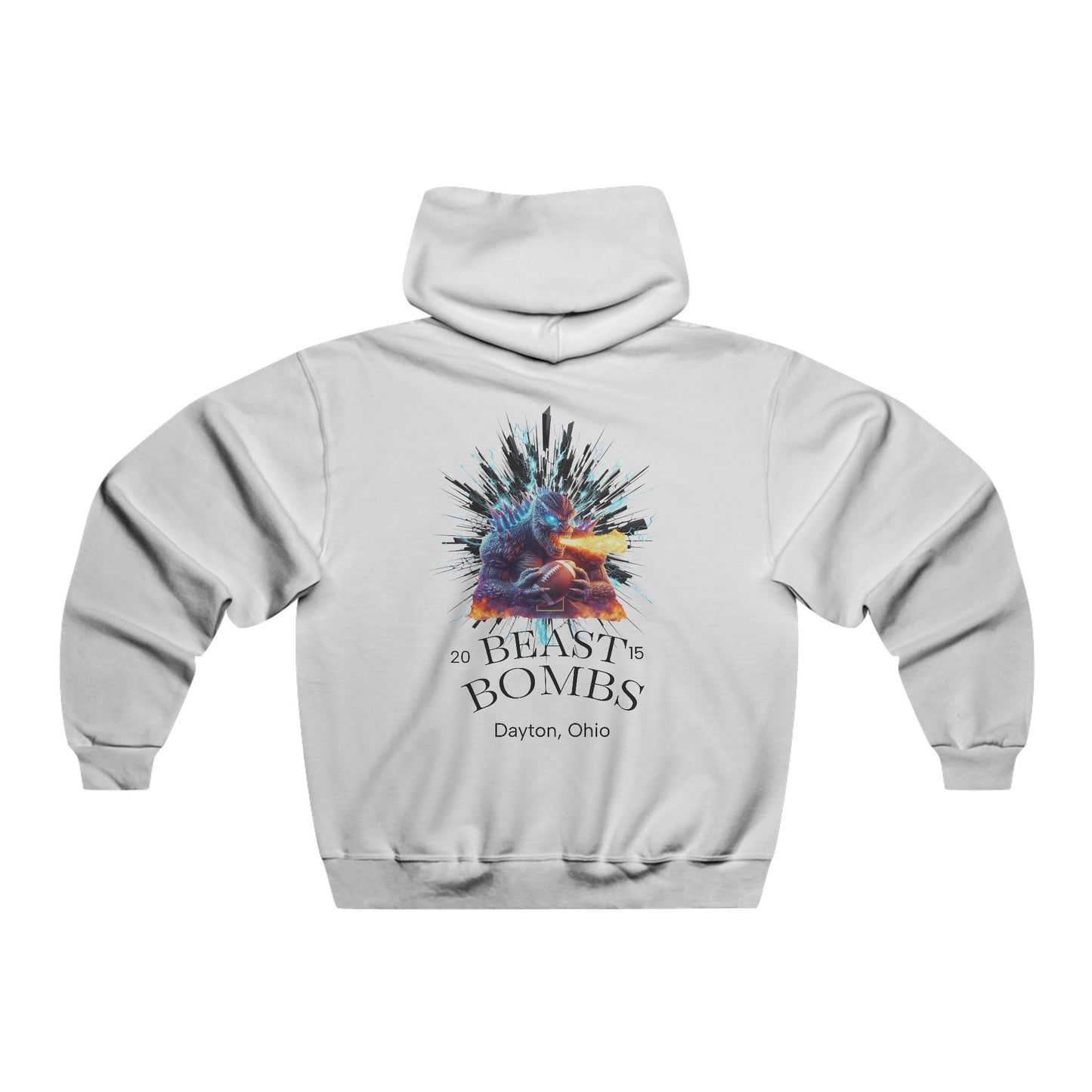 Beast Bombs Football Hoodie